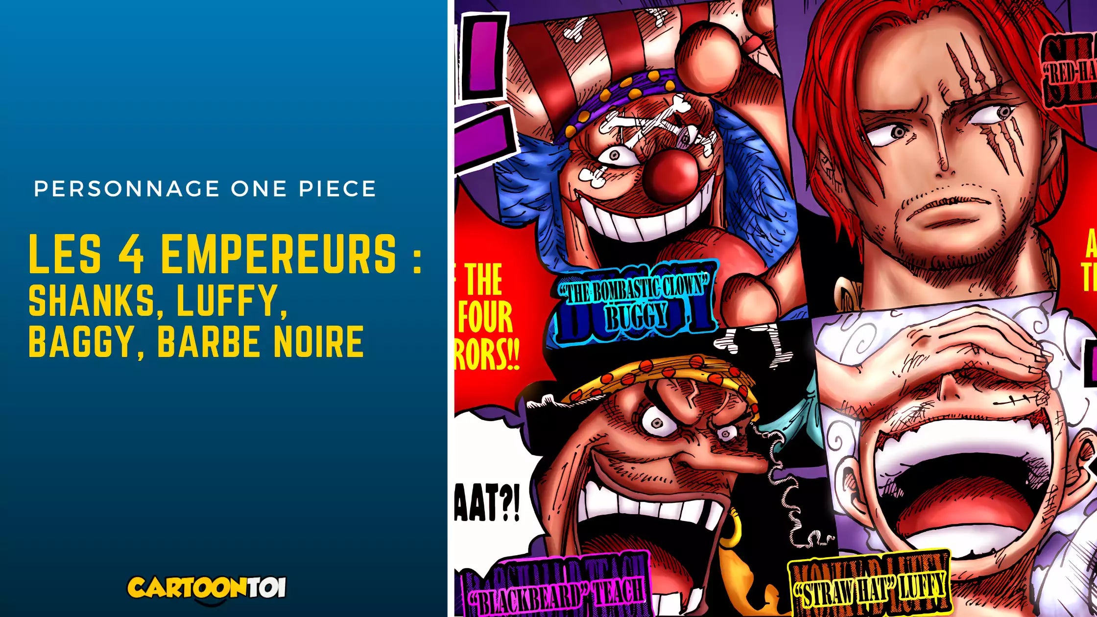 4 Empereurs One Piece