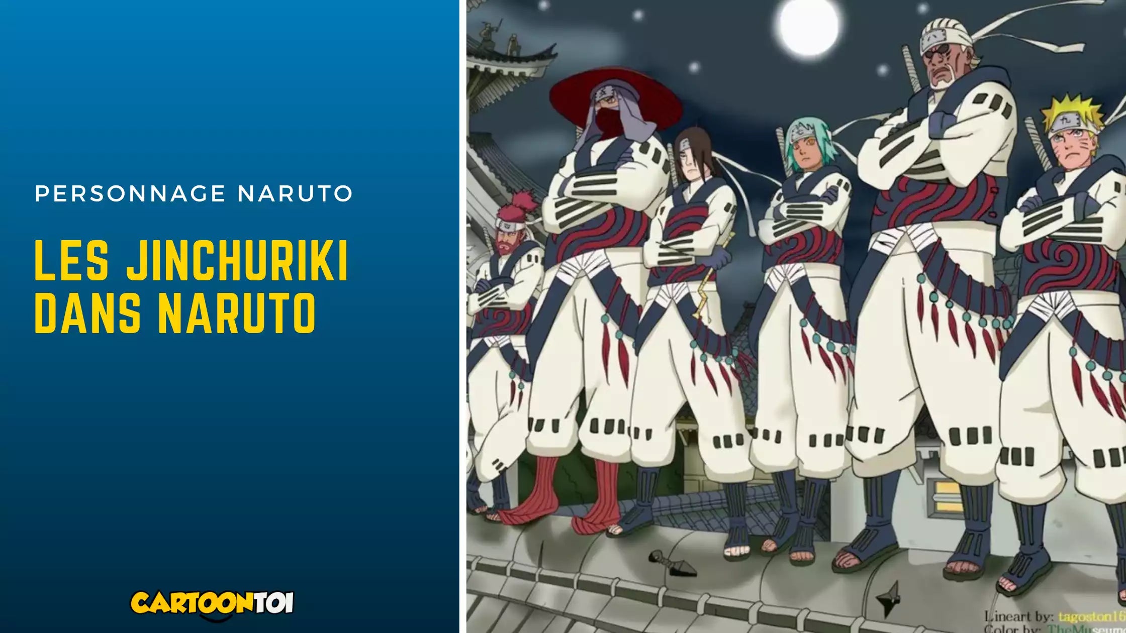 Les jinchuriki dans Naruto