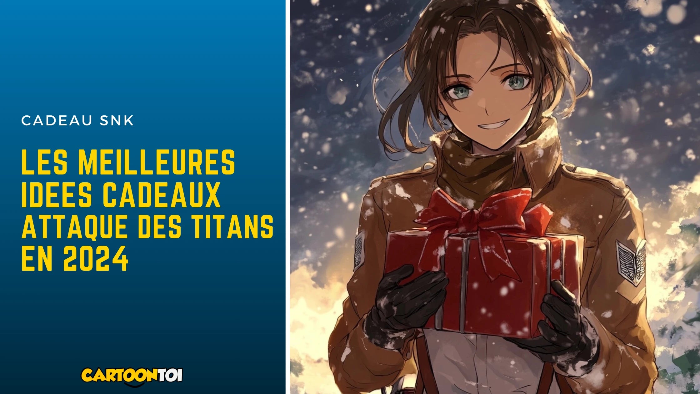 cadeau attaque des titans