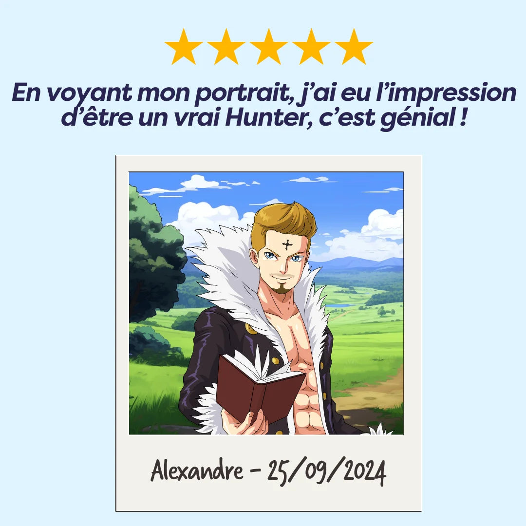 Portrait Hunter x Hunter Personnalisé