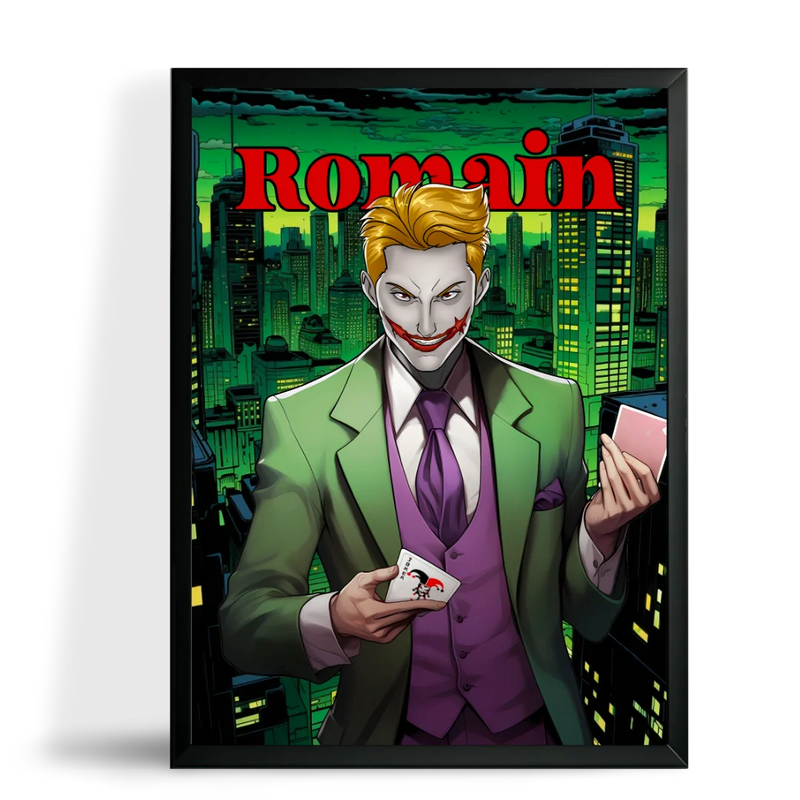 Affiche Joker Personnalisée