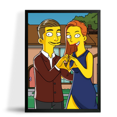 Retrato Simpson Personalizado