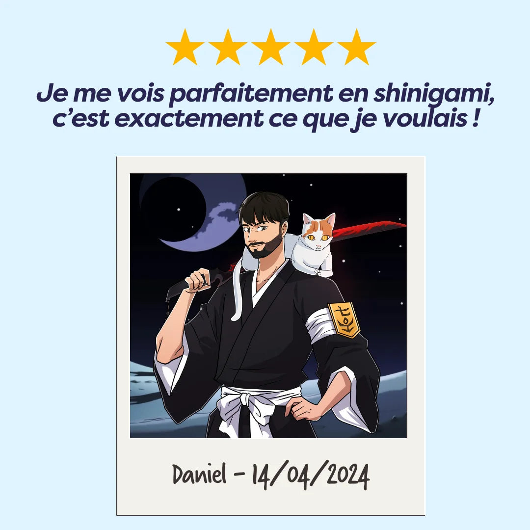 Portrait Bleach Personnalisé