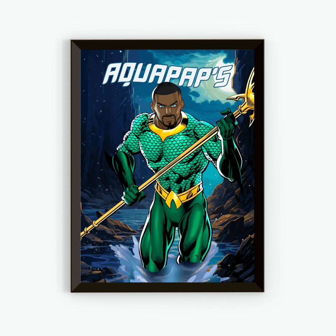 Portrait Aquaman Personnalise