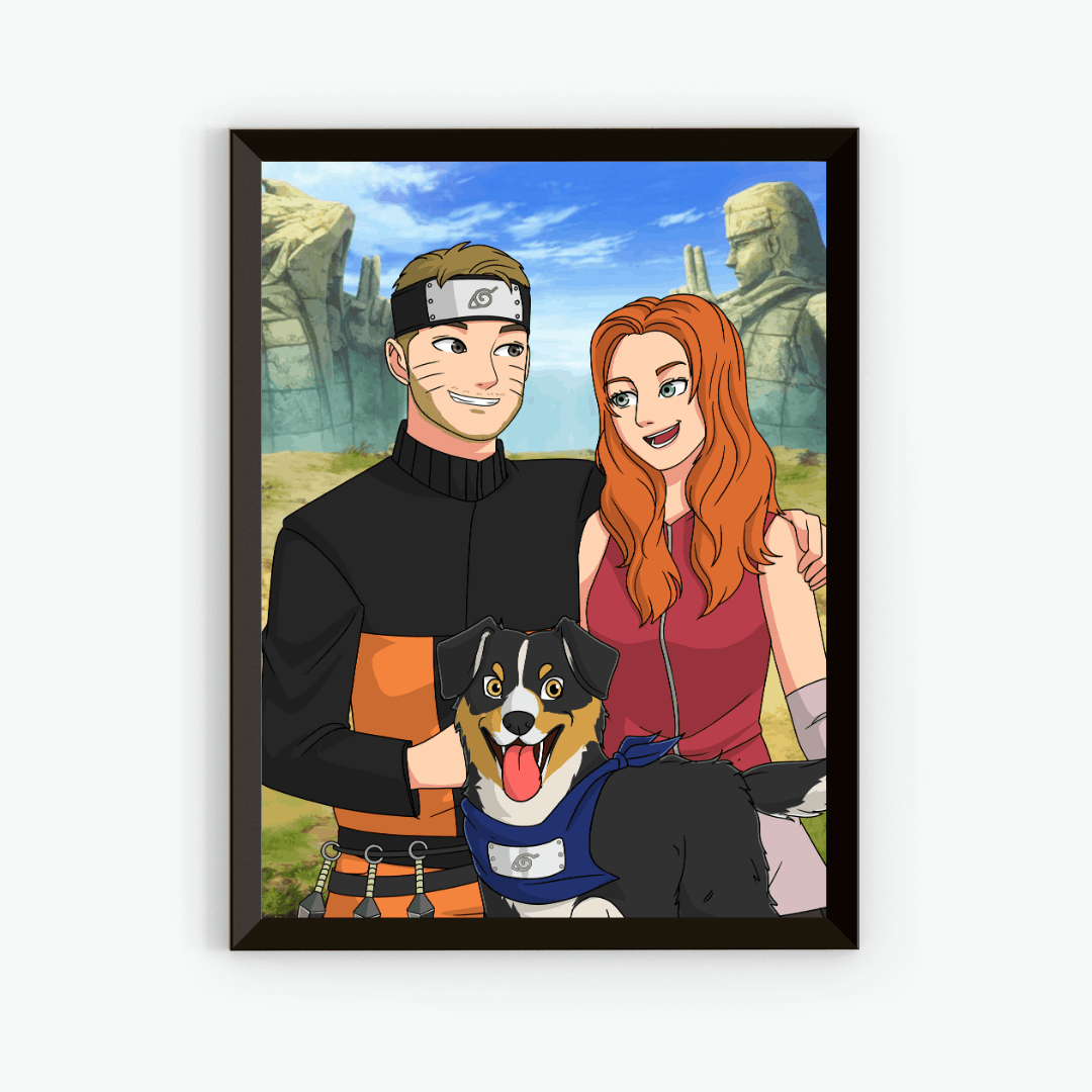 Portrait Naruto Personnalise